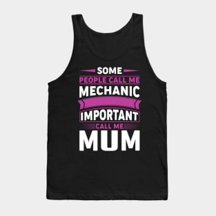 Mechanic Mum Tank Top